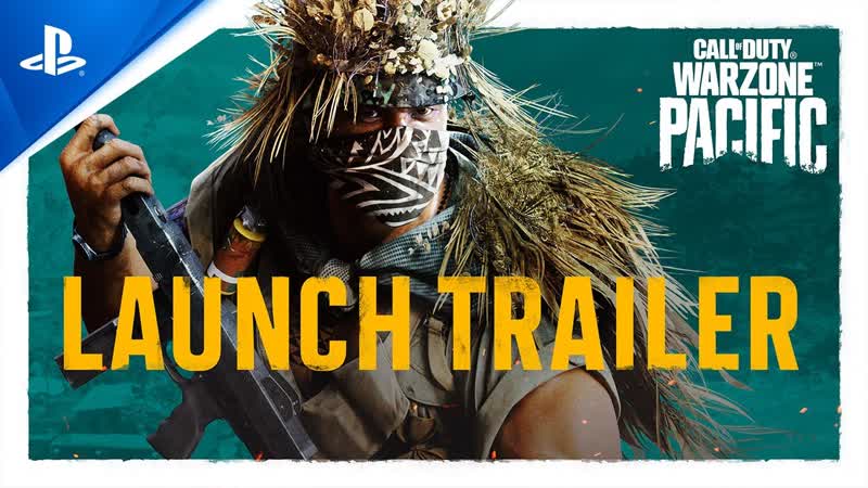 Call of duty vanguard warzone the pacific launch trailer ps5, ps4