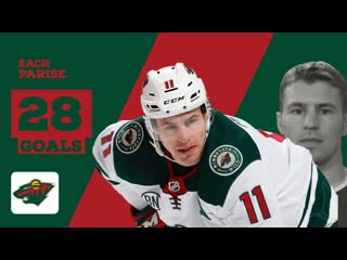 Zach parise (#11) all 28 goals from 2018 19 regular season (720p)