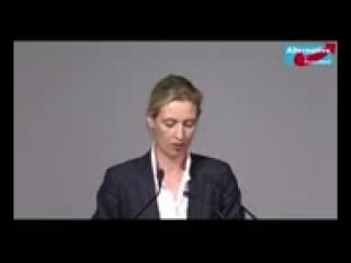 Mit diesem vortrag von alice weidel, kann man selbst die letzten zweifler überze 144p 3gp