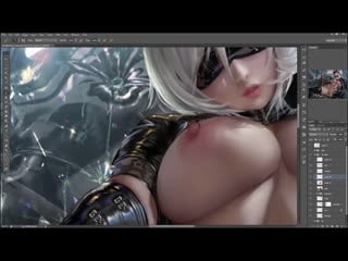 Sakimicham term 128 pvc nurse 2b nsfw vid process