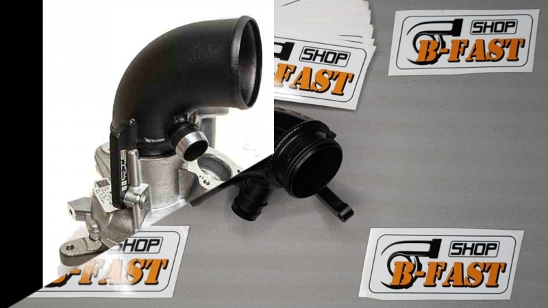 Увеличенный впускной пайп (инлет) турбины hgmotorsport mqb