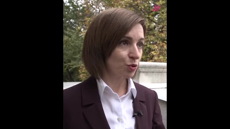 Первое интервью избранного президента молдовы санду российскому тв