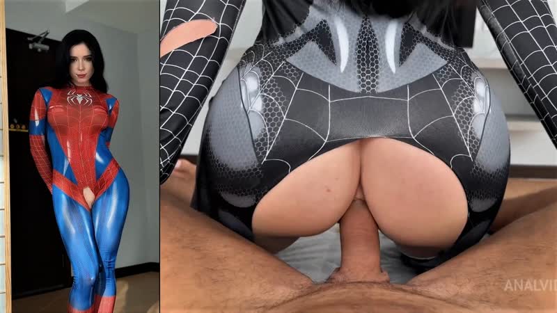 Страстная spider woman против любительницы анального траха black spider girl