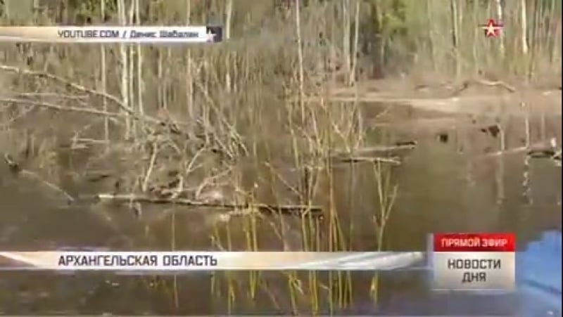 Несколько районов под архангельском затопило паводком