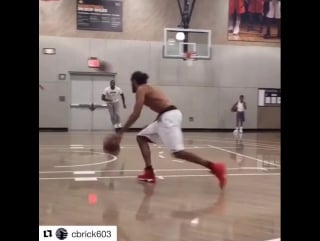 Совместная тренироа кармело и ноа