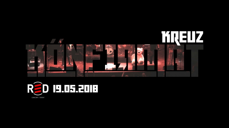 Konfirmat kreuz (club red)