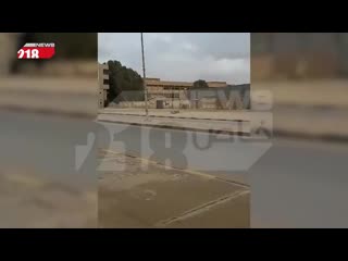 Video of lna column from sirte