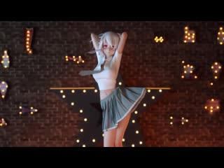 〓hip sway tiktok dance〓haku〓【mmd】