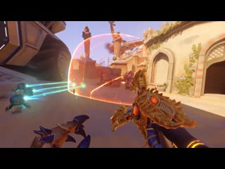 For all symmetra mains, since last patch turrets no longer target shields they only targ