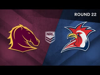 Nrl brisbane broncos sydney roosters 27 07 2023