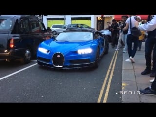 Cod | arab bugatti chiron sound start up and driving in london