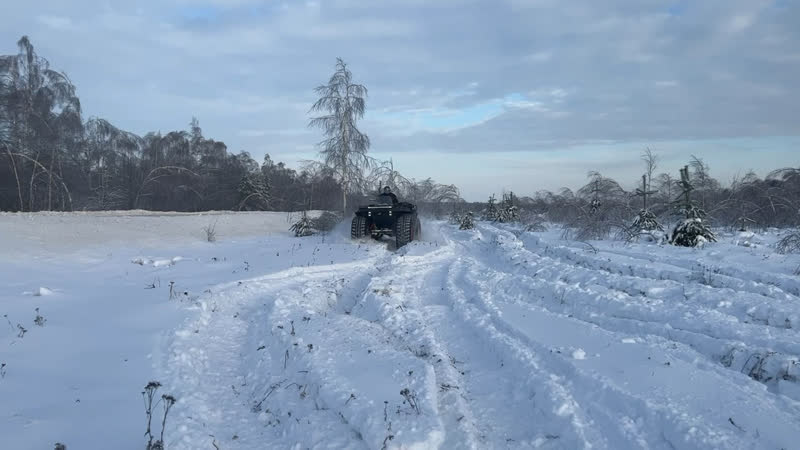 Обкатка вездехода t rex