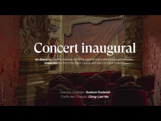 Gustavo dudamel opening concert at the opéra de paris hd