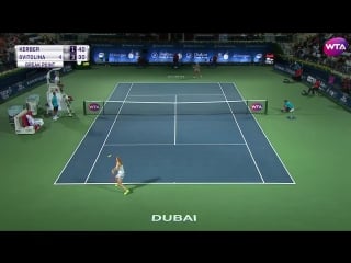 2017 dubai duty free tennis championships semifinals kerber vs svitolina wta highlights