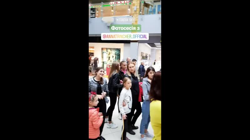 ◘ фотосессия с анной тринчер (открытие «creative mall», одесса, ) ◘