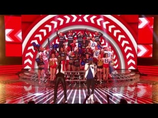 Reggie n bollie take on one direction and omi live week 2 the x factor 2015