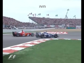 F1 france 2002 schumi vs montoya vs kimi