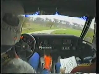 Ari vatanen opel manta 400 in car