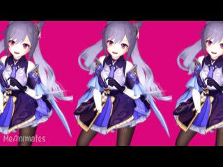 They like it (mona, keqing, ningguang) || genshin impact animation mmd