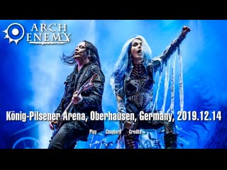 Arch enemy live at konig pilsener arena 2019 12 14 oberhausen, germany will to power tour 2019 12 14