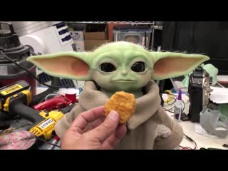 Animatronic baby yoda