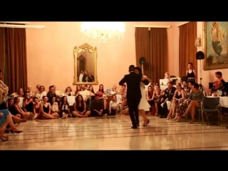 Maria ines bogado y jorge lopez at syros tango festival 2017, 2/4