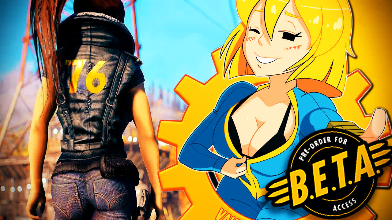 Fallout 76 геймплей беты на пк! день 3