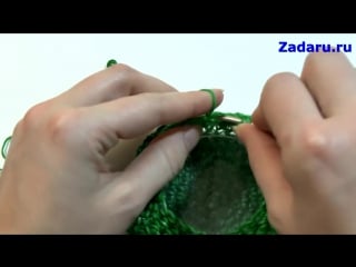 Шкатулка красный мак на 8 марта из резинок лумигуруми урок 29 lumigurumi casket red poppy