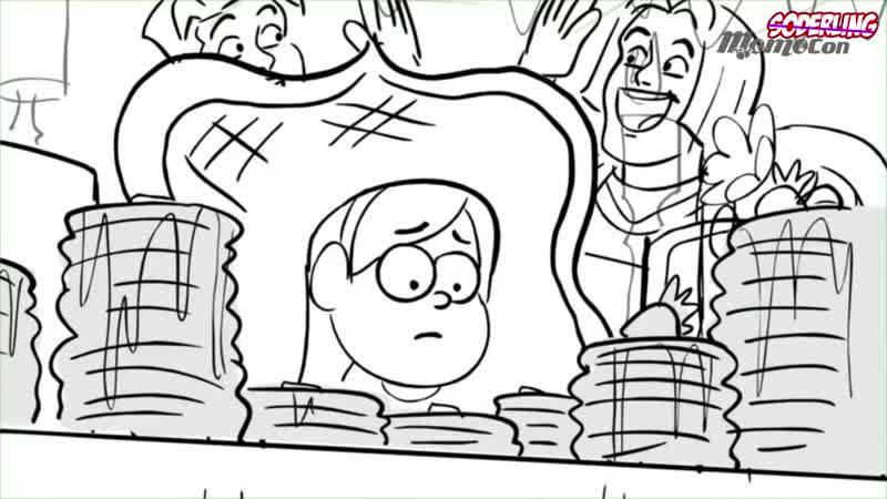 Гравити фолз вырезаннные сцены из вырезанных сцен