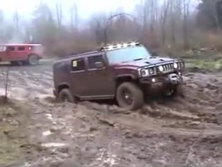 Тест драйв hummer h1 и hummer h2 кто победит