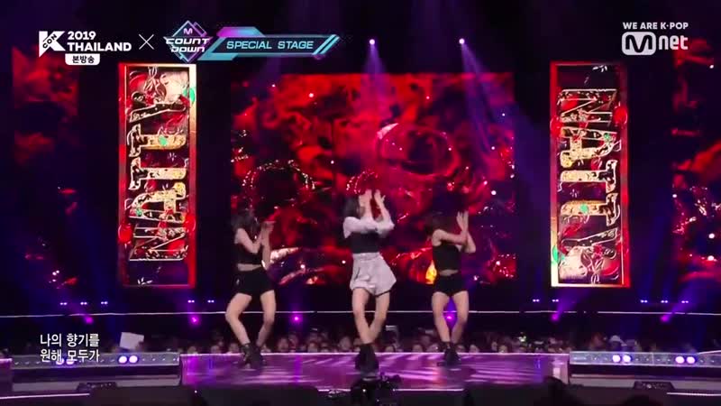 나띠(natty) 가시나(gashina) (원곡 선미) @ kcon thailand x m countdown
