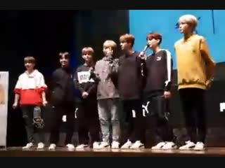 (fancam) 181107 puma fansign
