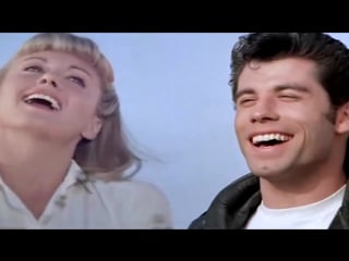 Olivia newton john and john travolta summer nights grease (1978)