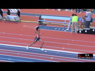11 year old damira allen crushes 60 second 400m!