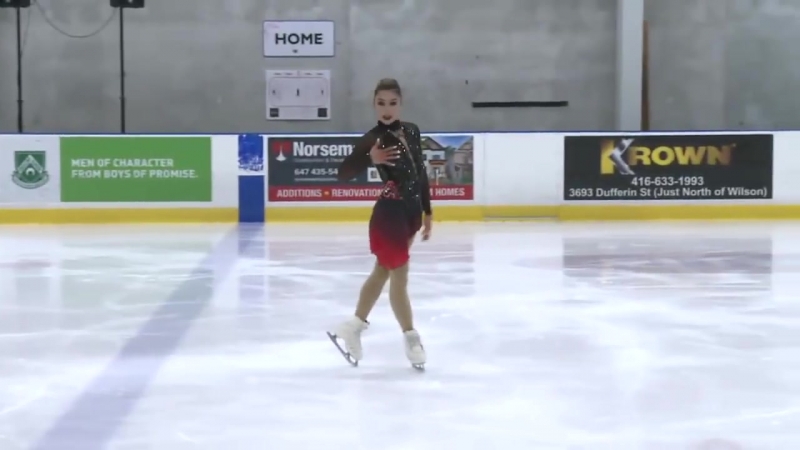 Gabrielle daleman gtsa summer skate 2018 sp