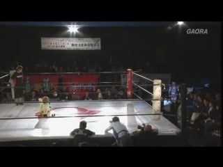 2 dynamite kansai vs hamuko hoshi (oz academy 3/1/15)