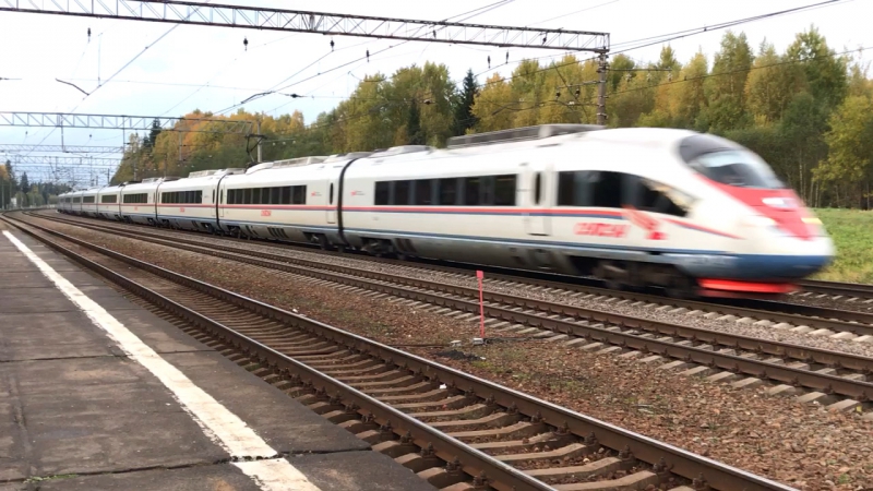 Сапсан в шлюзе