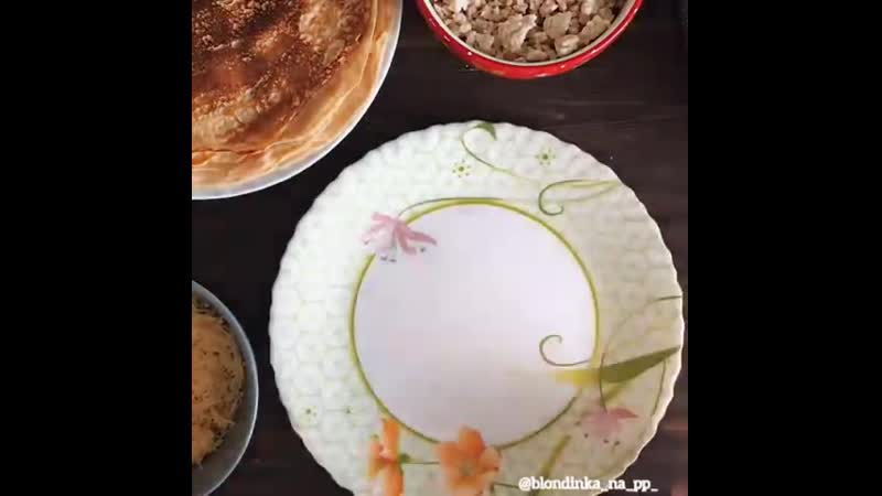 Блинчики porn video – Фаршированные 🥞 блинчики