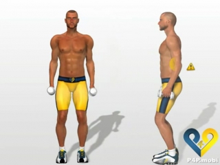 Lateral raise with dumbbells shoulder training