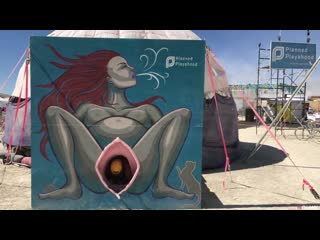 Burning man молодые, девушки, искусство мой опыт