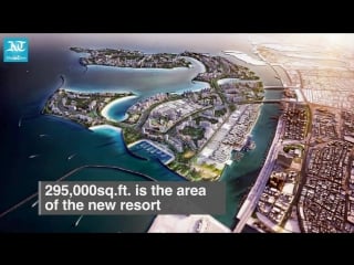 Dubai's deira islands to get new resort and waterpark