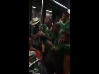 Awesome! ireland fans sing lullabies to french baby on a bordeaux train d