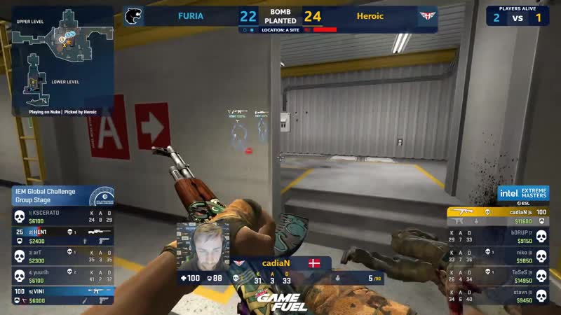 Cadian clutch 1vs2!!!!!!!!!!!!!