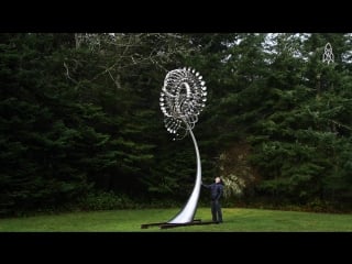 These kinetic sculptures hypnotize you