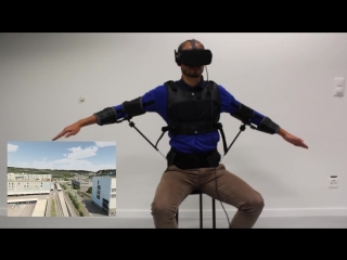 Flyjacket an upper body soft exoskeleton for immersive drone control