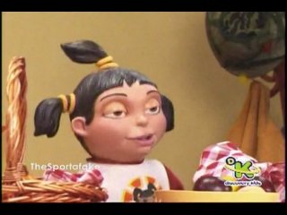 Lazytown extra jugar al aire libre stephanie &amp; trixie (español latino)