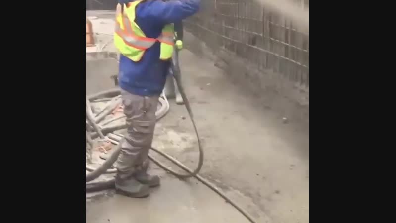 Бетонное напыление