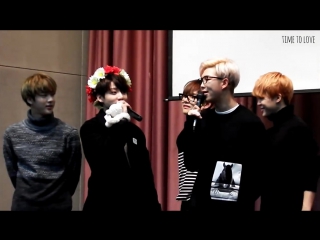 [fancam] 151222 bts @ gimpo fansign