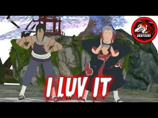 Akatsuki mmd hidan x kakuzu i luv it