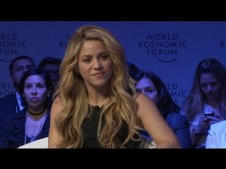 Davos 2017 an insight, an idea with shakira